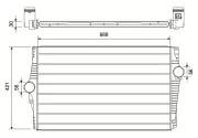 Ladeluftkühler VALEO 881590