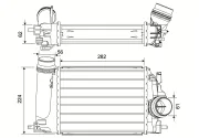 Ladeluftkühler VALEO 881591