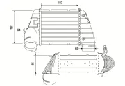 Ladeluftkühler VALEO 881593