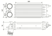Ladeluftkühler VALEO 881600