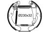 Bremsbackensatz Hinterachse VALEO 554961