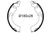 Bremsbackensatz Hinterachse VALEO 564264