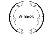 Bremsbackensatz Hinterachse VALEO 564275