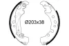 Bremsbackensatz Hinterachse VALEO 564295