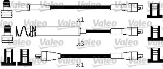 Zündleitungssatz VALEO 346668 Bild Zündleitungssatz VALEO 346668