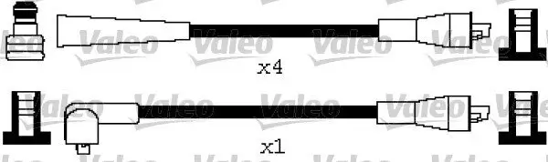 Zündleitungssatz VALEO 346630