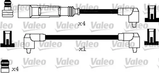 Zündleitungssatz VALEO 346620 Bild Zündleitungssatz VALEO 346620