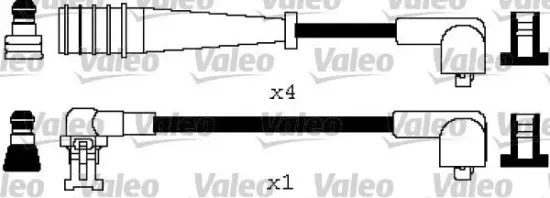 Zündleitungssatz VALEO 346605 Bild Zündleitungssatz VALEO 346605