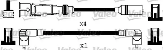 Zündleitungssatz VALEO 346580 Bild Zündleitungssatz VALEO 346580