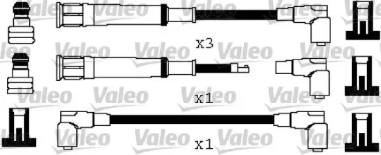 Zündleitungssatz VALEO 346577 Bild Zündleitungssatz VALEO 346577