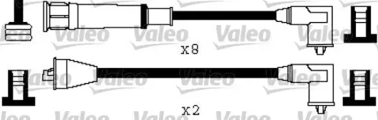 Zündleitungssatz VALEO 346523 Bild Zündleitungssatz VALEO 346523
