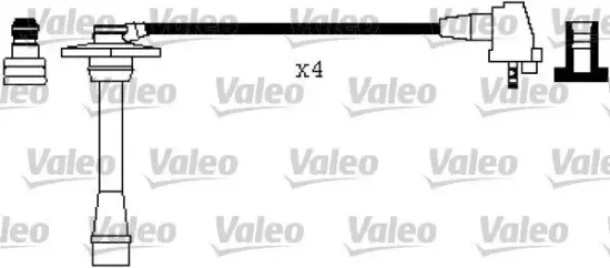 Zündleitungssatz VALEO 346453 Bild Zündleitungssatz VALEO 346453