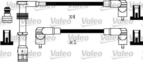 Zündleitungssatz VALEO 346384 Bild Zündleitungssatz VALEO 346384