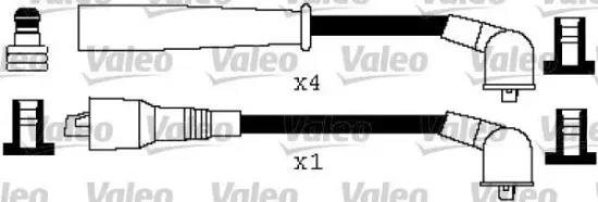 Zündleitungssatz VALEO 346352 Bild Zündleitungssatz VALEO 346352