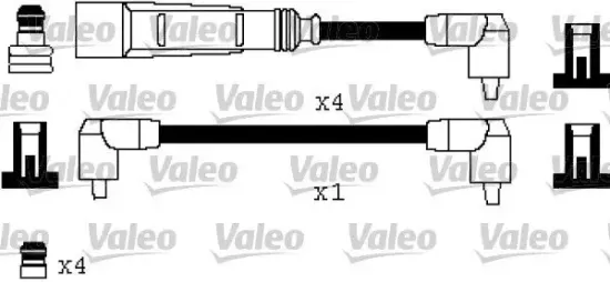 Zündleitungssatz VALEO 346332 Bild Zündleitungssatz VALEO 346332