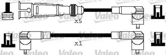 Zündleitungssatz VALEO 346296 Bild Zündleitungssatz VALEO 346296