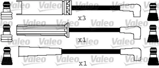Zündleitungssatz VALEO 346234 Bild Zündleitungssatz VALEO 346234