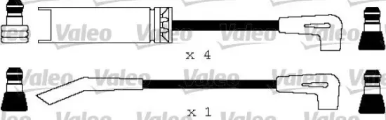 Zündleitungssatz VALEO 346161 Bild Zündleitungssatz VALEO 346161