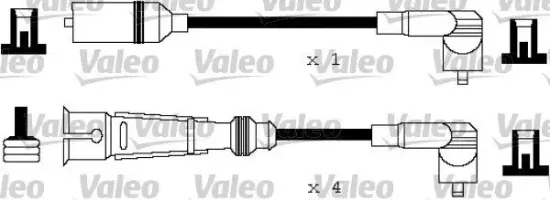 Zündleitungssatz VALEO 346120 Bild Zündleitungssatz VALEO 346120