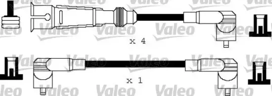 Zündleitungssatz VALEO 346119 Bild Zündleitungssatz VALEO 346119