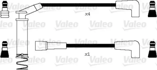 Zündleitungssatz VALEO 346096 Bild Zündleitungssatz VALEO 346096