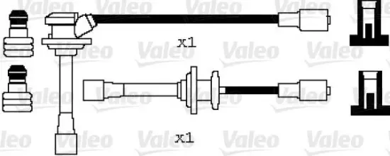 Zündleitungssatz VALEO 346083 Bild Zündleitungssatz VALEO 346083