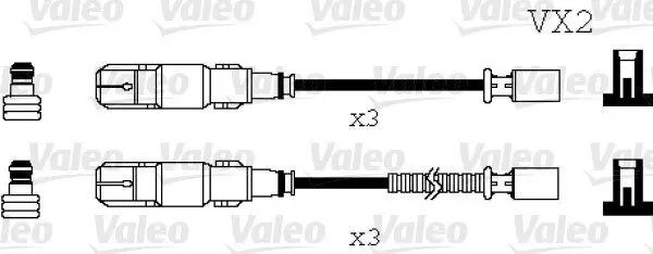 Zündleitungssatz VALEO 346071
