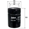 Ölfilter VALEO 586091 Bild Ölfilter VALEO 586091