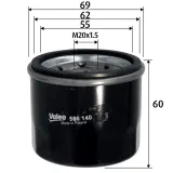 Ölfilter VALEO 586140