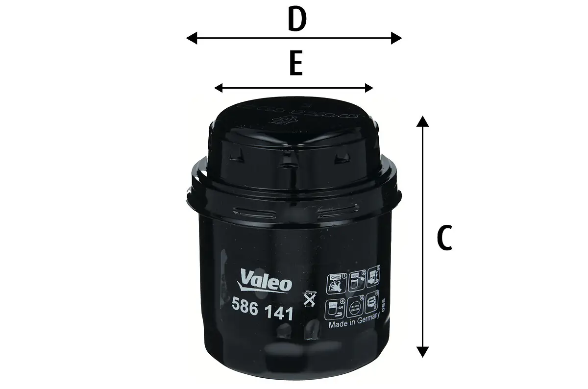Ölfilter VALEO 586141