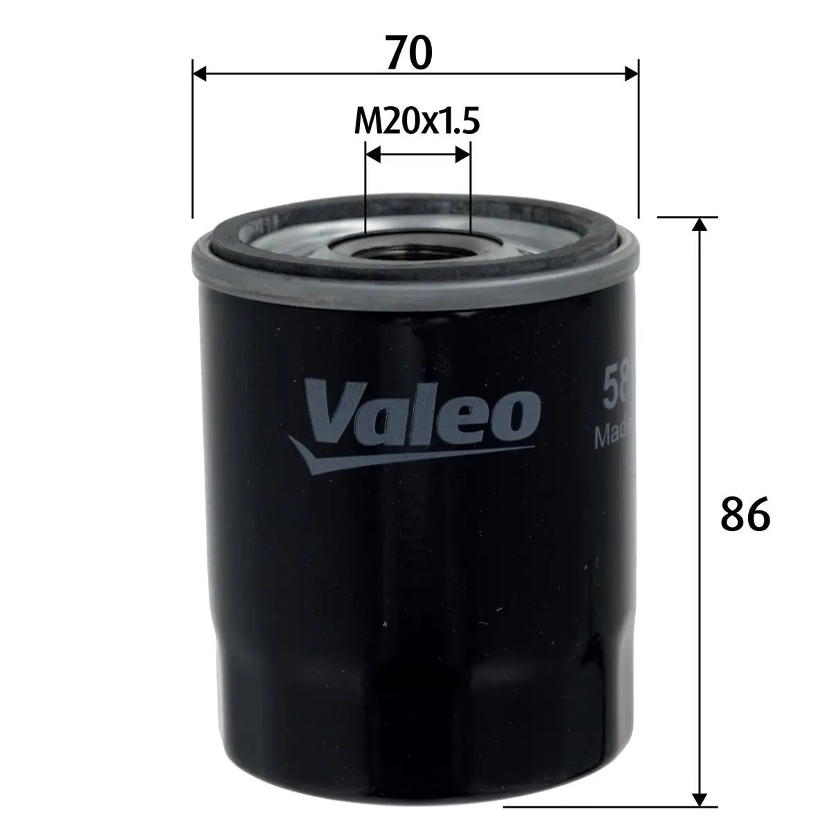 Ölfilter VALEO 586177