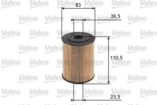 Ölfilter VALEO 586526 Bild Ölfilter VALEO 586526