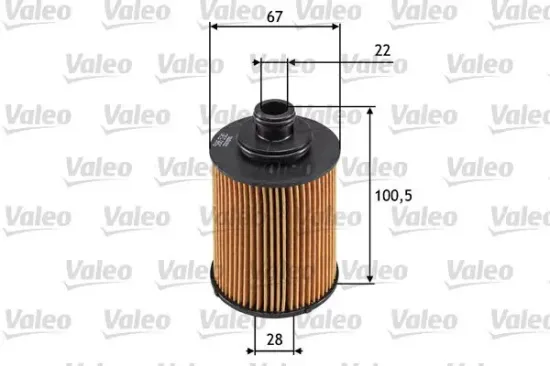 Ölfilter VALEO 586530 Bild Ölfilter VALEO 586530