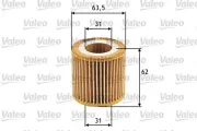 Ölfilter VALEO 586536