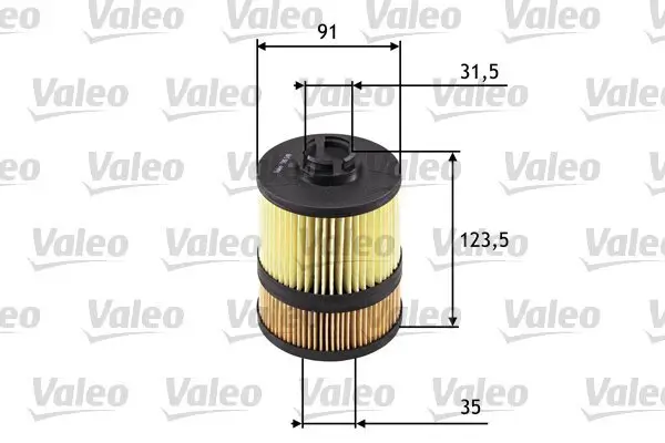 Ölfilter VALEO 586549