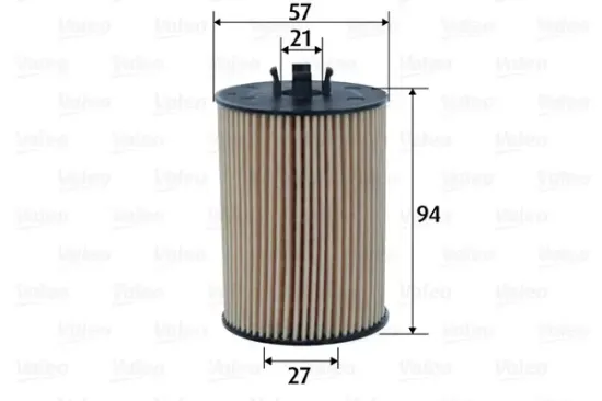 Ölfilter VALEO 586560 Bild Ölfilter VALEO 586560
