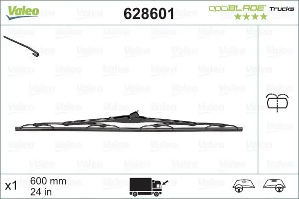 Wischblatt VALEO 628601