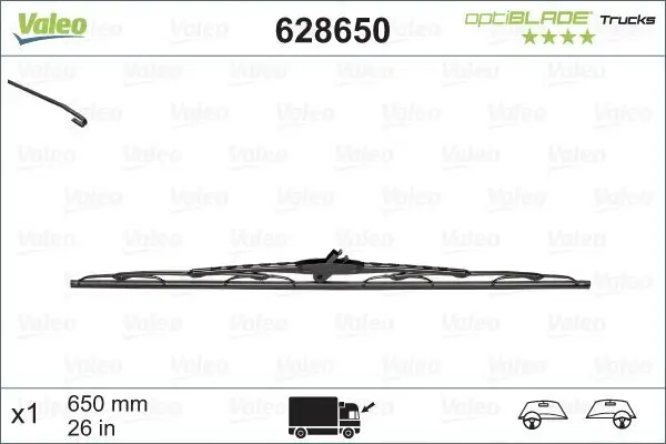 Wischblatt VALEO 628650