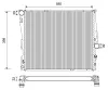 Kühler, Motorkühlung VALEO 701200