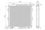 Kühler, Motorkühlung VALEO 701282