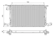 Kühler, Motorkühlung VALEO 701309
