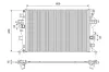 Kühler, Motorkühlung VALEO 701321