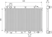Kühler, Motorkühlung VALEO 701389
