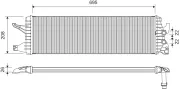 Kühler, Motorkühlung VALEO 701405