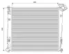 Kühler, Motorkühlung VALEO 701629