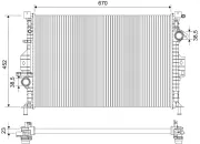 Kühler, Motorkühlung VALEO 701913