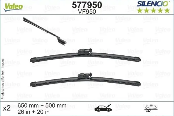 Wischblatt vorne VALEO 577950