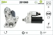 Starter 12 V 1,7 kW VALEO 201060