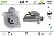Starter 12 V 2,2 kW VALEO 201173