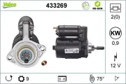 Starter 12 V 0,9 kW VALEO 433269